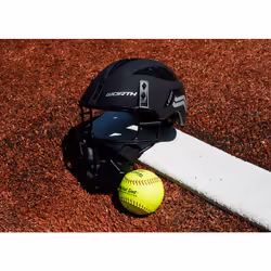 Worth Legit Slowpitch Softball Pitcher's Mask  Black