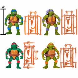 Teenage Mutant Ninja Turtles Micro Mutant TMNT Classic Movie Star Soft