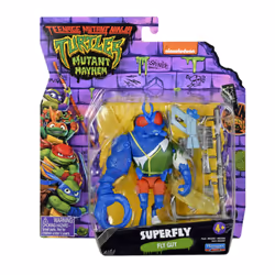 Teenage Mutant Ninja Turtles Superfly Basic Figure, 4 yr(s), Ninja Turtles, Multicolour, Plastic