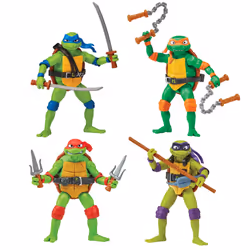 Teenage Mutant Ninja Turtles: Mutant Mayhem Basic Figure Turtle 4-Pack