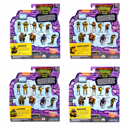 Teenage Mutant Ninja Turtles: Mutant Mayhem Basic Figure Turtle 4-Pack