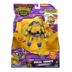 Teenage Mutant Ninja Turtles Ninja Shouts Donatello, 4 yr(s), Ninja Turtles, Multicolour, Plastic