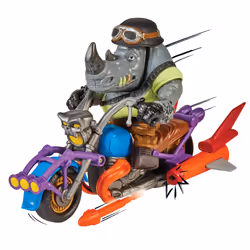 Teenage Mutant Ninja Turtles Rocksteady Cycle W/Rocksteady - Additional view 8