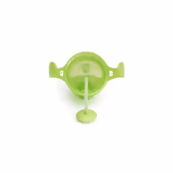Click Lock Weighted Flexi-Straw Cup, Green 7 oz 207ml ***Waterproof Label's Included to Personalise Your Little One's Cup***