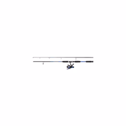 Firebird Spinning Rod and Reel Fishing Combo, Blue / Black, 2.1m