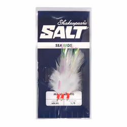 Shakespeare SALT Sea Rig Mackerel Feathers Fishing Lures