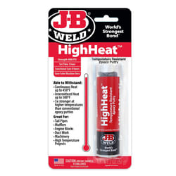 J-B Weld 8297 HighHeat 500 Degree Epoxy Putty Stick - 2 oz.   Grey