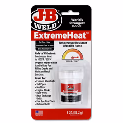 JB Weld 37901 ExtremeHeat High Temperature Resistant Metallic Paste-3 oz