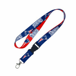 NFL New England Patriots Lanyard with detachable buckle