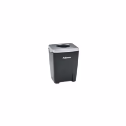 Fellowes Office Suites Paper Clip Cup Plastic 2 7/16 x 2 3/16 x 3 1/4 Black/Silver
