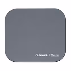 Fellowes Microban Mouse Pad Silver, Silver