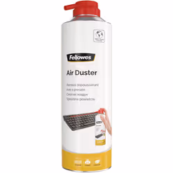Fellowes HFC Free Air Duster, Equipment cleansing air pressure cleaner, Keyboard, Printer, Universal, 400 ml, White, Universa ...