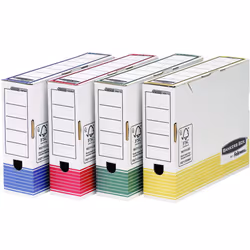 0026401Â Box and Range-ArchivesÂ âÂ Boxes ranges-Archives (Blue, White, A4, 5Â x 405Â x 385Â mm) - Additional view 2