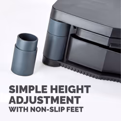 Fellowes Computer Monitor Stand with 3 Height Adjustments - Premium Monitor Riser Plus with Cable Management - Ergonomic Adjustable Monitor Stand for Computers - Max Weight 36KG/Max Size 21" - Graphite - Additional view 7