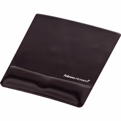 Fellowes Mouse Mat Wrist Support - Health-V Mouse Pad with Antibacterial Protection - Ergonomic Mouse Mat for Computer, Laptop, Home Office Use - Black - Additional view 6