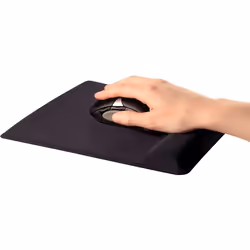 Fellowes Mouse Mat Wrist Support - Health-V Mouse Pad with Antibacterial Protection - Ergonomic Mouse Mat for Computer, Laptop, Home Office Use - Black - Additional view 8