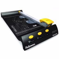Fellowes Neutron A4/120, 10 sheets, 32 cm, A4, Metal, Plastic, Graphite, Silver, Yellow, 700 g