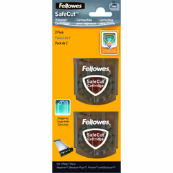 Fellowes SafeCut Replacement Blades - 2 Pack, Spare blade, Transparent, 35 mm, 10 mm, 35 mm, 2 pc(s)
