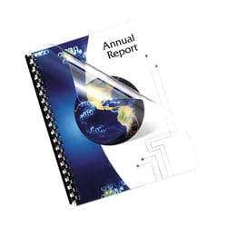 Fellowes 5293401 binding cover Plastic Transparent 100 pc(s)