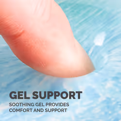 Fellowes Mouse Mat Wrist Support - Photo Gel Mouse Pad with Non Slip Rubber Base & Antibacterial Protection - Ergonomic Mouse Mat for Computer, Laptop, Home Office Use - Sandy Beach - Additional view 4