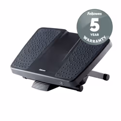 Fellowes Foot Rest Under Desk - Professional Series Ultimate Foot Support Ergonomic Foot Rest with 3 Height Adjustments & Massage Surface - Foot Rest Stool for Office & Home - Black - Additional view 6
