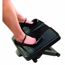 Fellowes Foot Rest Under Desk - Professional Series Ultimate Foot Support Ergonomic Foot Rest with 3 Height Adjustments & Massage Surface - Foot Rest Stool for Office & Home - Black - Additional view 8