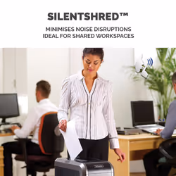 Fellowes Paper Shredder 125i 18 Sheet Strip Cut Shredder with 53 Litre Bin High Security P2 - Additional view 6