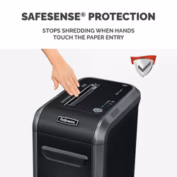 Fellowes Powershred 99Ci paper shredder Cross shredding 23 cm Black, Grey - Additional view 5