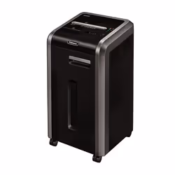 Fellowes 225Mi, Particle-cut shredding, 24 cm, 2 x 12 mm, 60 L, 5000 mm/min, 14 sheets