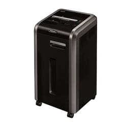 Fellowes 225Mi paper shredder Particle-cut shredding 24 cm Black
