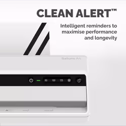 Fellowes A4 Laminator Machine Saturn A4 Laminating Machine 80 to 125 Micron 10 A4 Laminating Pouch Starter Pack Included - Additional view 5