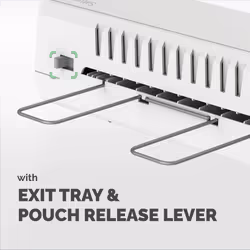 Fellowes A4 Laminator Machine Saturn A4 Laminating Machine 80 to 125 Micron 10 A4 Laminating Pouch Starter Pack Included - Additional view 6