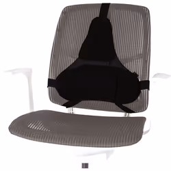 Fellowes Back Support for Office Chair - Professional Series Ultimate Back Support with Antibacterial Protection - H36.5 x W37.5 x D5.5cm - Additional view 8