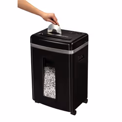 Fellowes Powershred 450M paper shredder Micro-cut shredding Black - Additional view 5