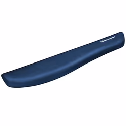 Fellowes Keyboard Wrist Rest - PlushTouch Wrist Rest with Non Skid Rubber Base & Antibacterial Protection - Ergonomic Wrist Support for Computer, Laptop, Home Office Use - Blue - Additional view 6