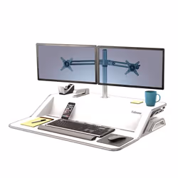 Fellowes 8042901 monitor mount / stand 66 cm (26") Desk Silver - Additional view 4