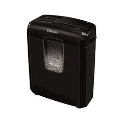Fellowes Powershred 6C paper shredder Cross shredding 22 cm Black