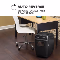 Fellowes Paper Shredder 200 Sheet Auto Feed Micro Cut Shredder AutoMax 200M Shredder with 32 Litre Bin Superior Security P5 - Additional view 7