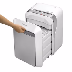 Fellowes LX Series Powershred LX21 paper shredder Micro-cut shredding Grey, White - Additional view 6