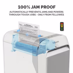 Fellowes LX Series Paper Shredder LX221 20 Sheet Micro Cut Shredder with 30 Litre Pull Out Bin Superior Security P5 White - Additional view 4