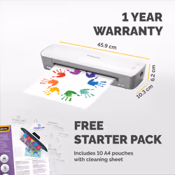 Fellowes Ion A3 Laminator Hot laminator 300 mm/min Grey, White - Additional view 7