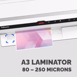Fellowes A3 Laminator Machine Venus A3 Laminating Machine 80 to 250 Micron 10 A4 Laminating Pouch Starter Pack Included - Additional view 5