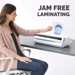 Fellowes A3 Laminator Machine Jupiter A3 Laminating Machine 80 to 250 Micron 10 A4 Laminating Pouch Starter Pack Included White - Additional view 4