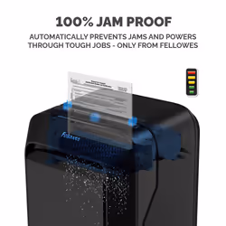 Fellowes LX Series Powershred LX210 paper shredder Black - Additional view 4