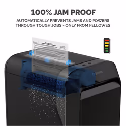 Fellowes LX Series Powershred LX220 paper shredder 65 dB Black - Additional view 4
