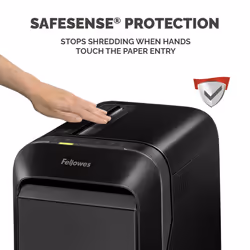 Fellowes LX Series Powershred LX220 paper shredder 65 dB Black - Additional view 5