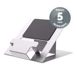 Fellowes Laptop Stand for Desk - Hylyft Adjustable Laptop Stand for the Home and Office - Laptop Riser with 6 Height Adjustments - Max Monitor Size 17", Max Weight 5KG - Silver/Black - Additional view 7