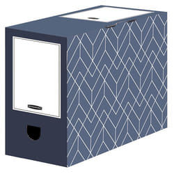 Fellowes 4483901 file storage box Cardboard Black, White