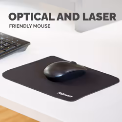 Fellowes Earth Series Mousepad - Black - Additional view 4