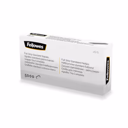Fellowes 5117501, Staples pack, 26/6, Fixing, 5000 staples, Silver, Paper